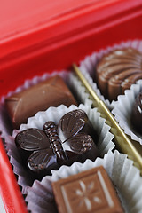 Image showing chocolate and praline