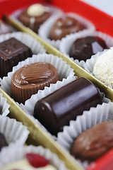 Image showing chocolate and praline