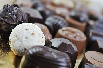 Image showing chocolate and praline