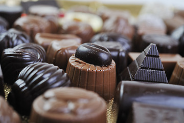 Image showing chocolate and praline