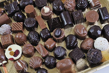 Image showing chocolate and praline