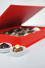 Image showing chocolate and praline