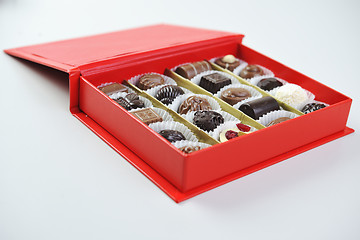 Image showing chocolate and praline