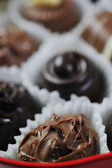 Image showing chocolate and praline