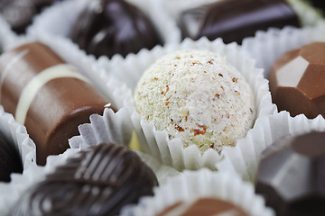 Image showing chocolate and praline