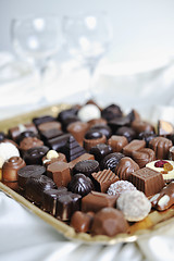 Image showing chocolate and praline