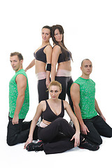 Image showing people group fitness