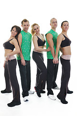 Image showing people group fitness