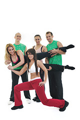 Image showing people group fitness