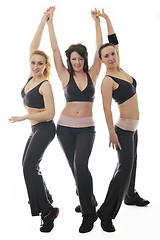 Image showing woman fitness group