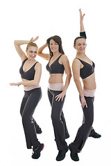 Image showing woman fitness group