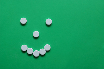 Image showing smiley pills