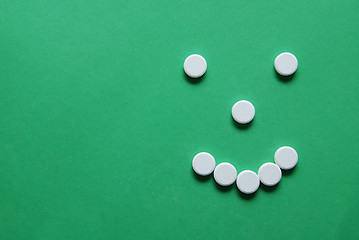 Image showing smiley pills