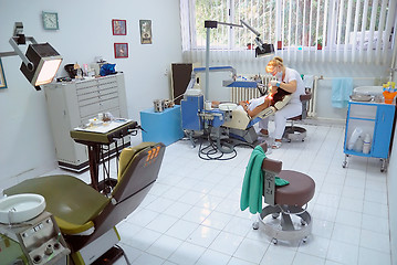 Image showing at dentist