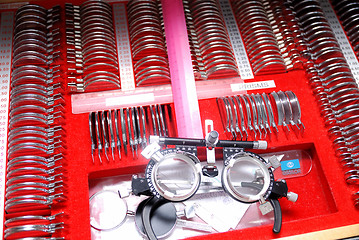 Image showing oculist equipment