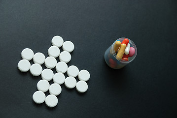 Image showing pharmacy concept with pills