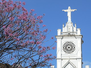 Image showing Church Tower - Christ