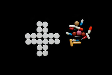 Image showing pharmacy concept with pills