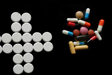 Image showing pharmacy concept with pills