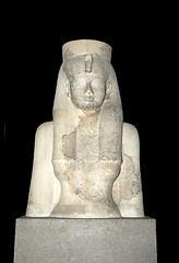 Image showing Ancient Egyptian Pharaoh's Statue