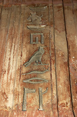 Image showing Hieroglyphics