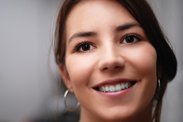 Image showing Gorgeus woman with a breath-taking smile