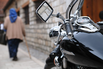 Image showing Picture of a classic bike