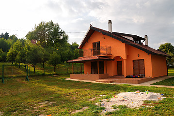 Image showing Weekend house on the hill