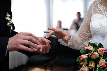 Image showing wedding day