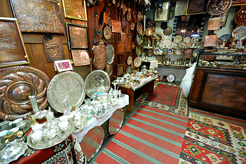 Image showing Inside of a oriental gift shop