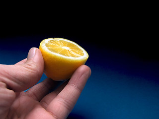 Image showing pure vitamin in y hand