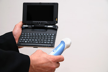 Image showing How snall a laptop can be