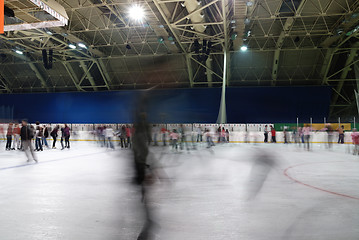 Image showing Indoor uce skating fun