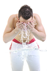 Image showing face wash