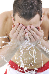 Image showing face wash