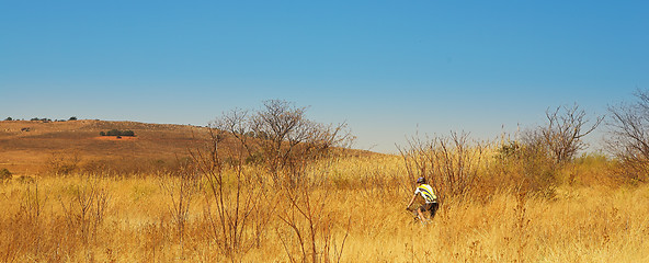 Image showing mountainbiking #8