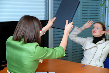 Image showing Agresive discussion