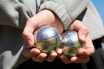 Image showing Petanque