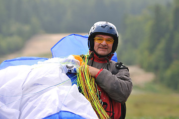 Image showing paragliding sport