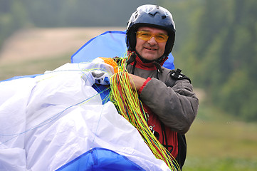 Image showing paragliding sport