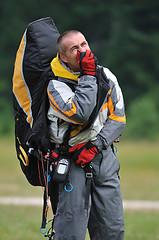 Image showing paragliding sport