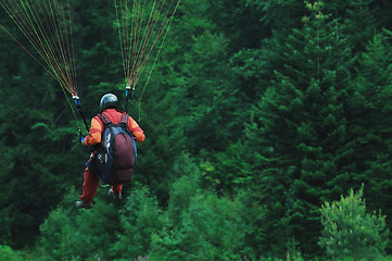 Image showing paragliding sport