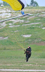 Image showing paragliding sport