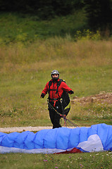 Image showing paragliding sport