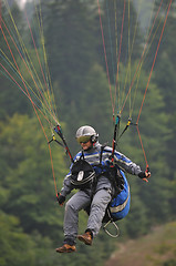 Image showing paragliding sport