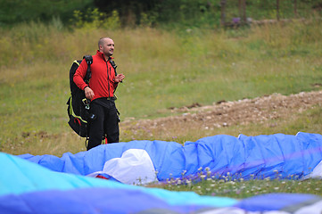 Image showing paragliding sport