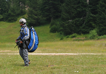 Image showing paragliding sport