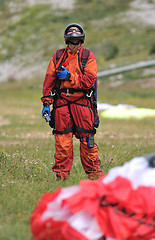 Image showing paragliding sport