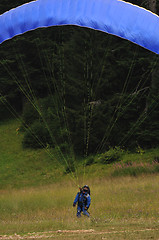 Image showing paragliding sport