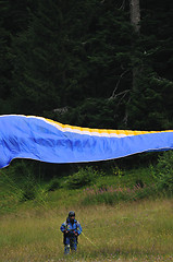 Image showing paragliding sport